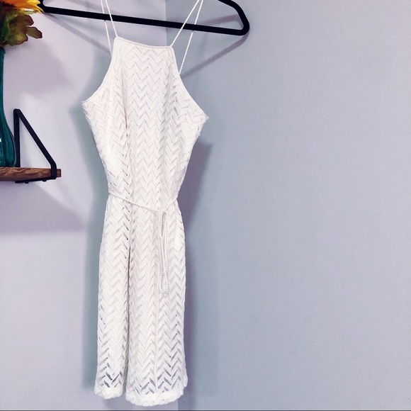 White lace boho dress mini - Picture 1 of 5